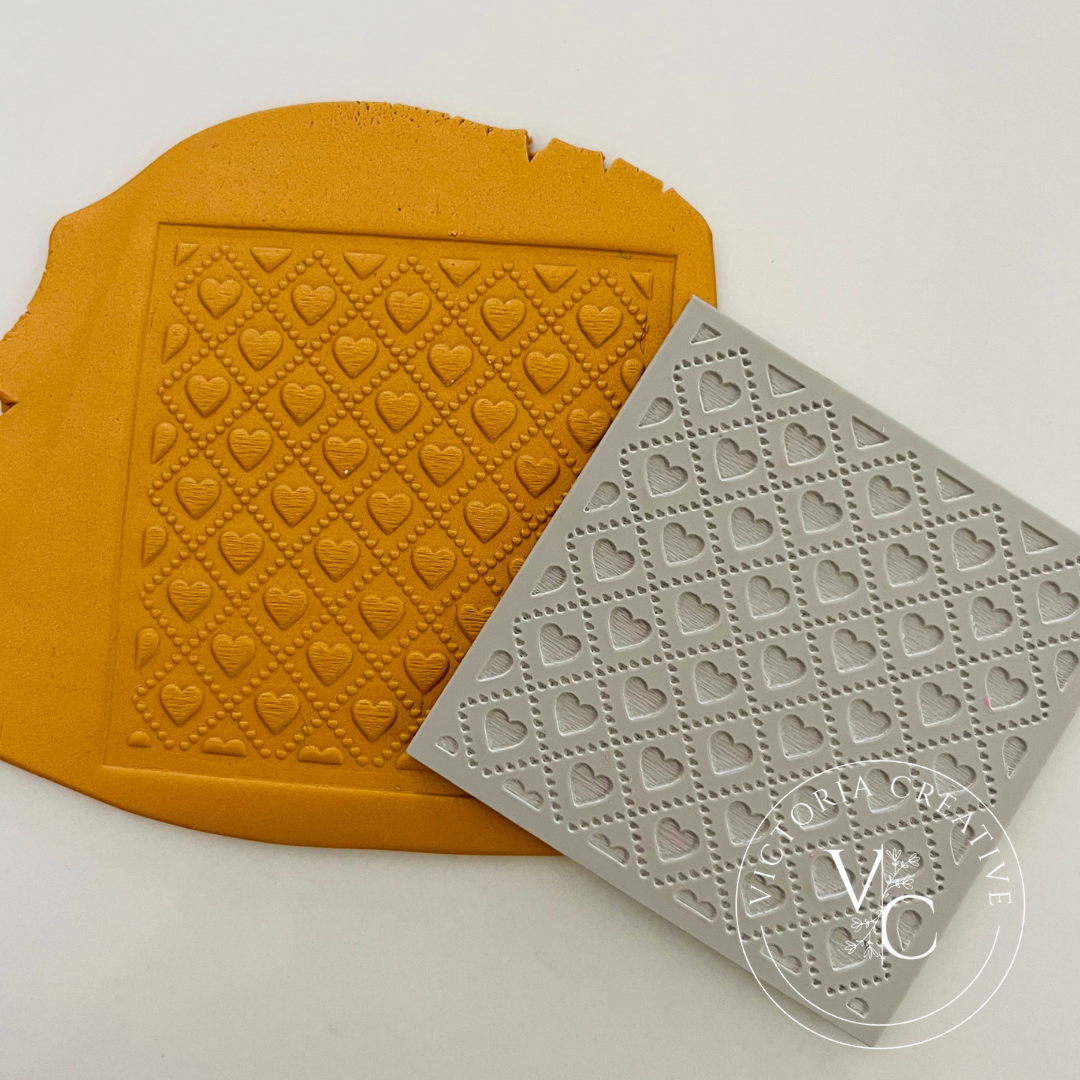 MINI FLEXI TEXTURE TILE 21 - VALENTINES DAY