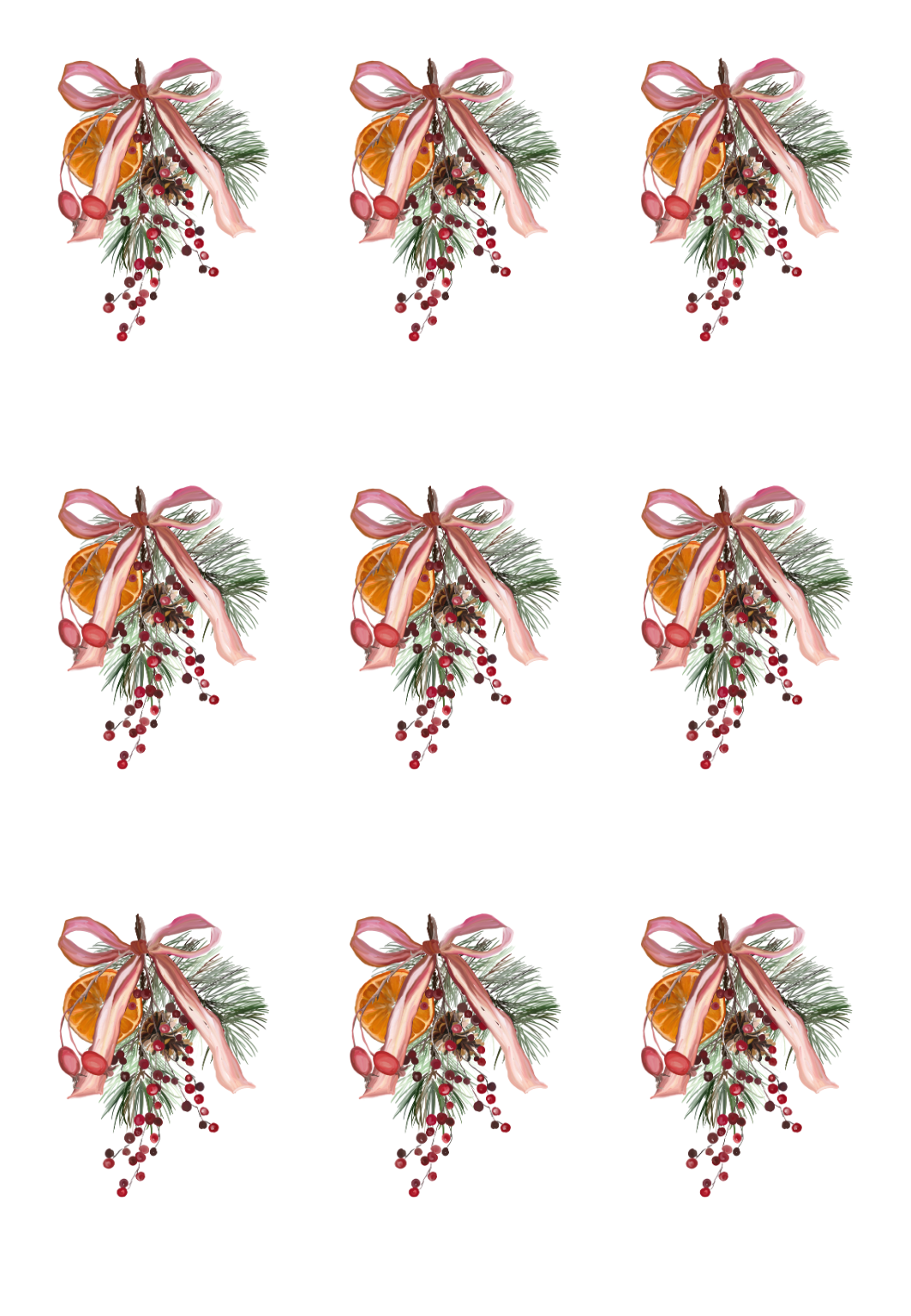 D15 CHRISTMAS COLLECTION 2024 - CLAY TRANSFERS