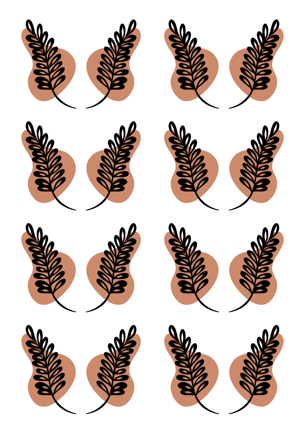 D16 FLORAL COLLECTION 2024 - CLAY TRANSFERS