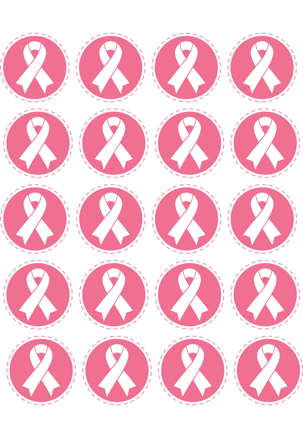 D5 - BREAST CANCER AWARENESS - CLAY TRANSFERS