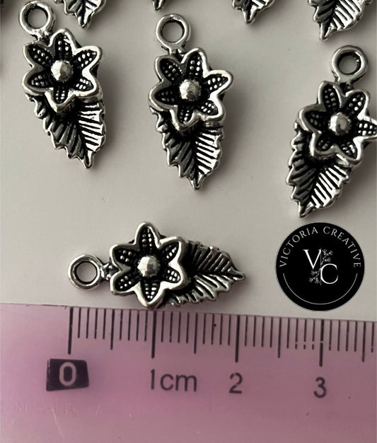 WATER LILY FINDING - NICKEL FREE - JEWELLERY SILVER FINDINGS