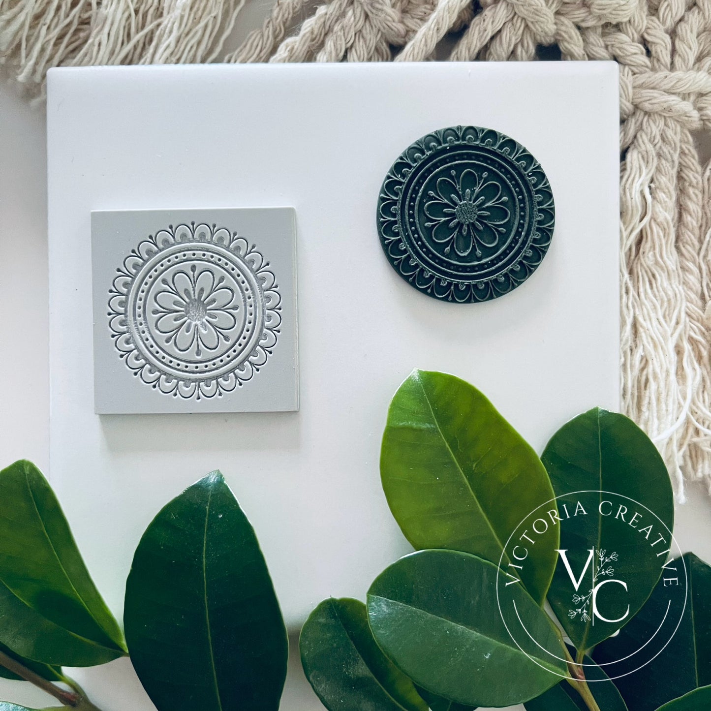 FLEXI STAMP AND CUTTER COMBO 15 - POLYMER CLAY CUTTERS - FLORAL COLLECTION