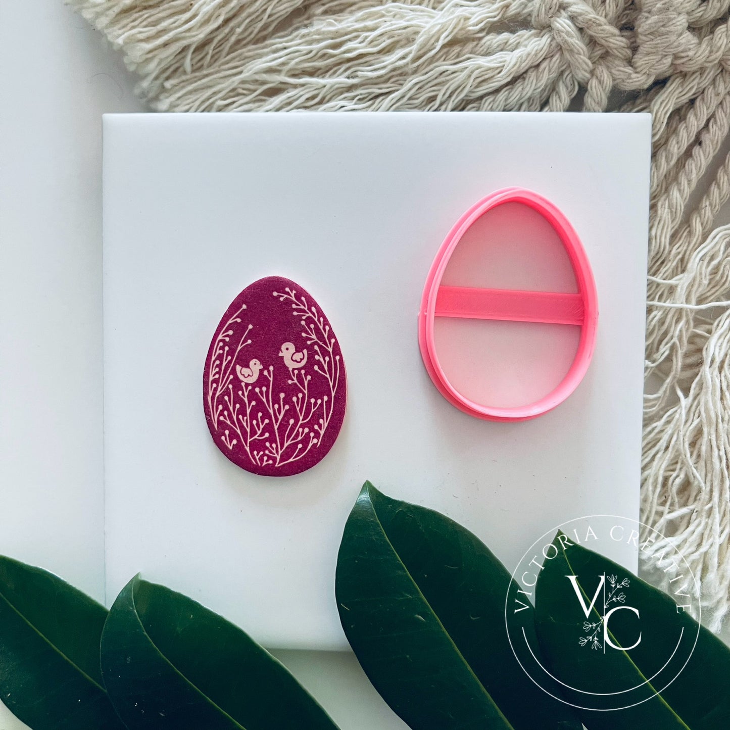 EGG - POLYMER CLAY CUTTER - EASTER COLLECTION
