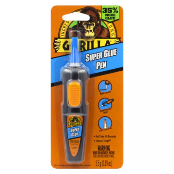 GORILLA SUPER GLUE PEN 5.5G - CLAY TOOLS
