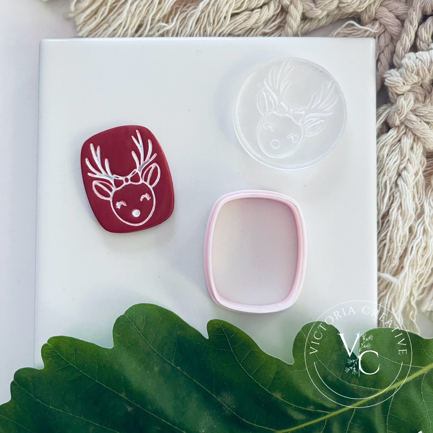 REINDEER ACRYLIC STAMPS - CHRISTMAS COLLECTION 2024