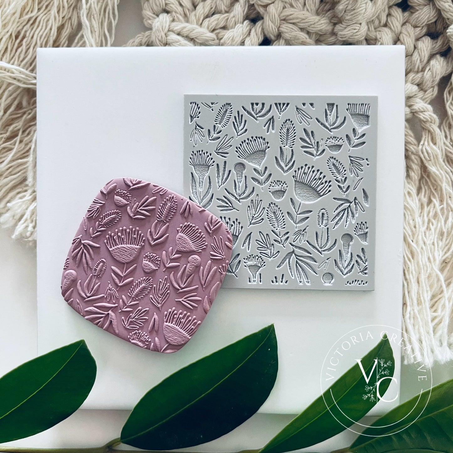 MINI FLEXI TEXTURE TILE 27 - FLORAL COLLECTION