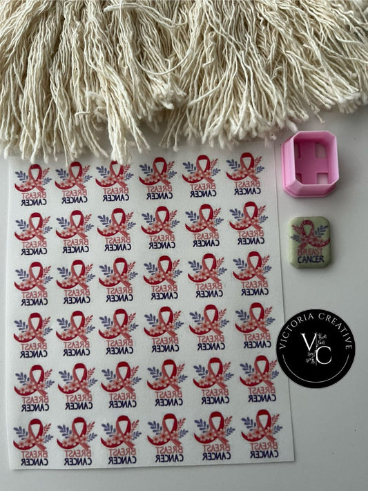 D4 - BREAST CANCER AWARENESS - CLAY TRANSFERS