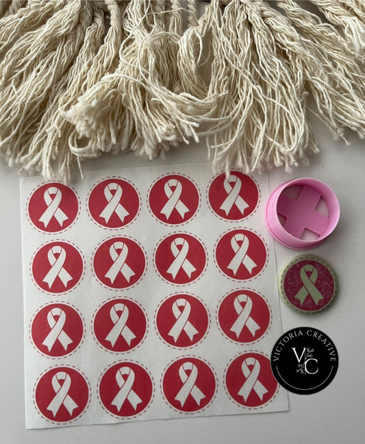 D5 - BREAST CANCER AWARENESS - CLAY TRANSFERS
