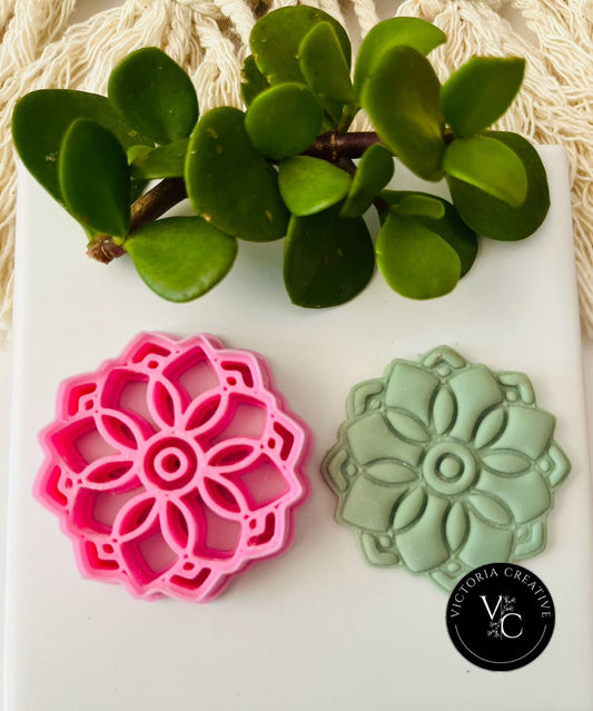 MANDALA COLLECTION - MANDALA CUTTER 4 - POLYMER CLAY CUTTERS