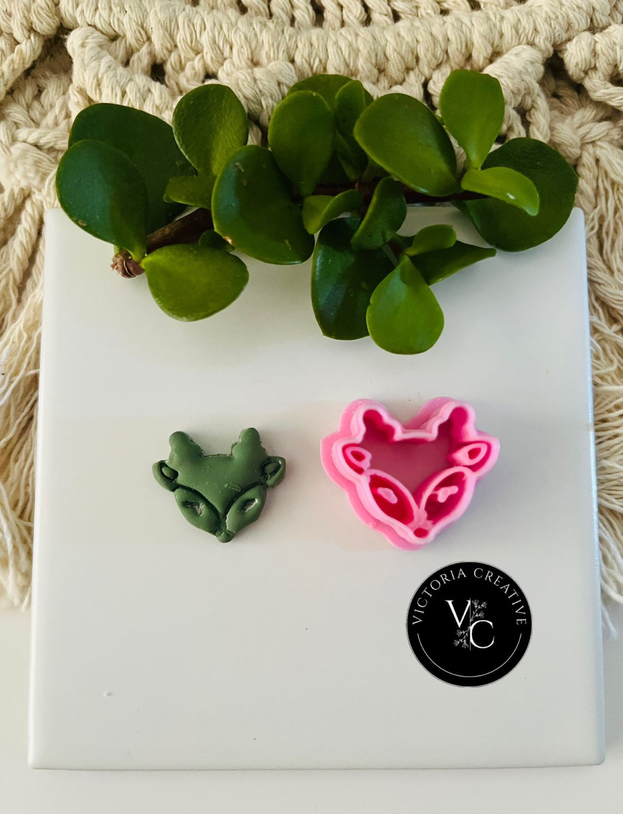 CHRISTMAS DEER CUTTER - CHRISTMAS COLLECTION 2025 - POLYMER CLAY CUTTERS