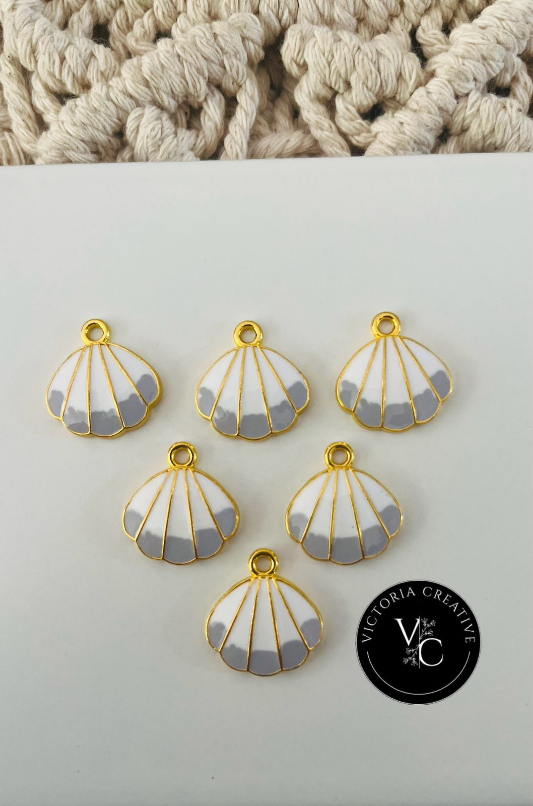 SEA SHELL FINDINGS - CHRISTMAS COLLECTION 2025 - GOLD JEWELLERY FINDING