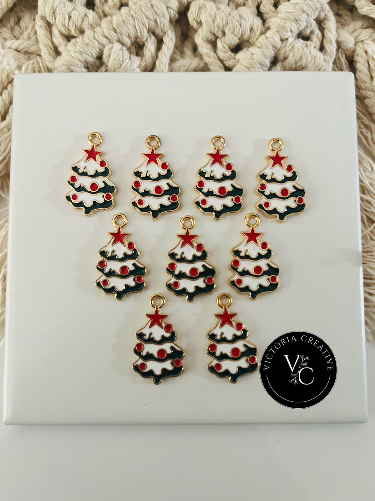 CHRISTMAS TREE FINDINGS - CHRISTMAS COLLECTION 2025 - GOLD JEWELLERY FINDINGS