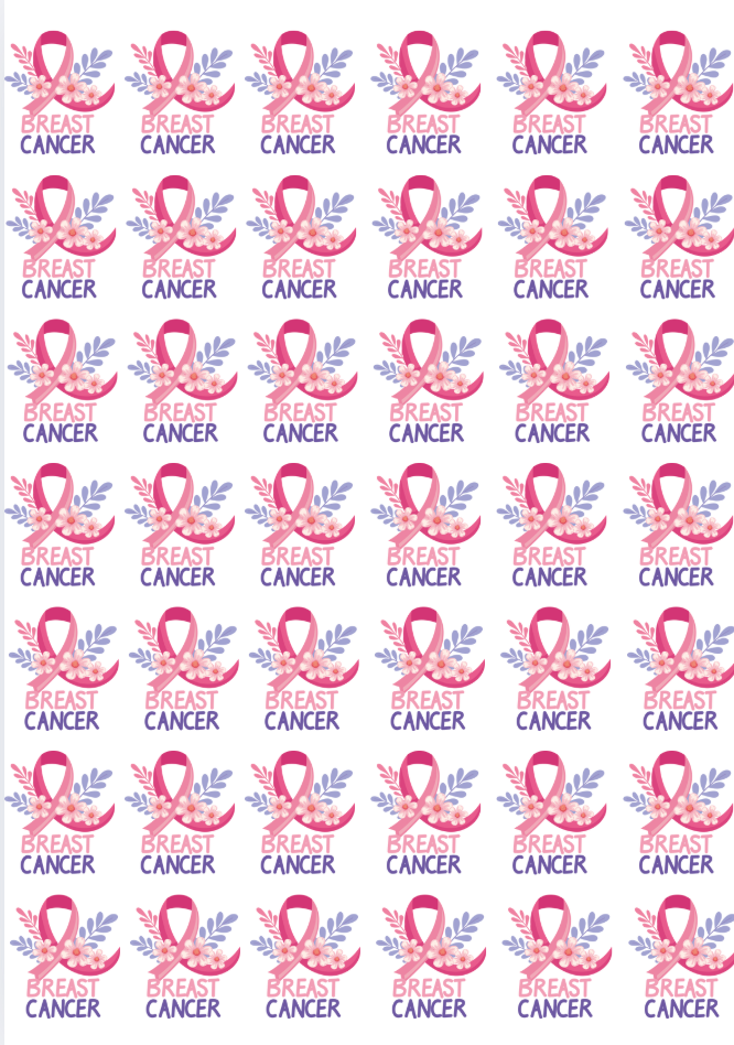 D4 - BREAST CANCER AWARENESS - CLAY TRANSFERS