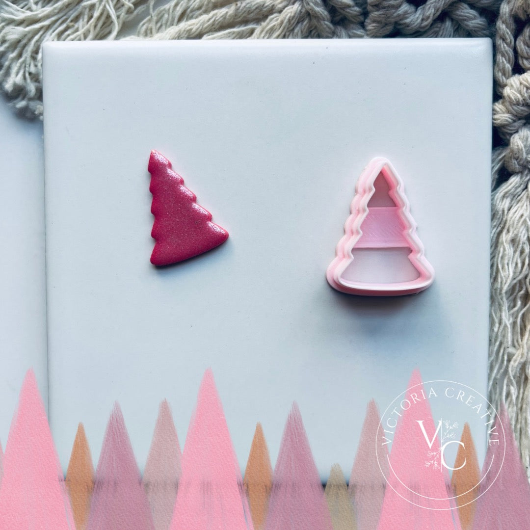 CHRISTMAS TREE 05 - POLYMER CLAY CUTTERS - CHRISTMAS COLLECTION 2024