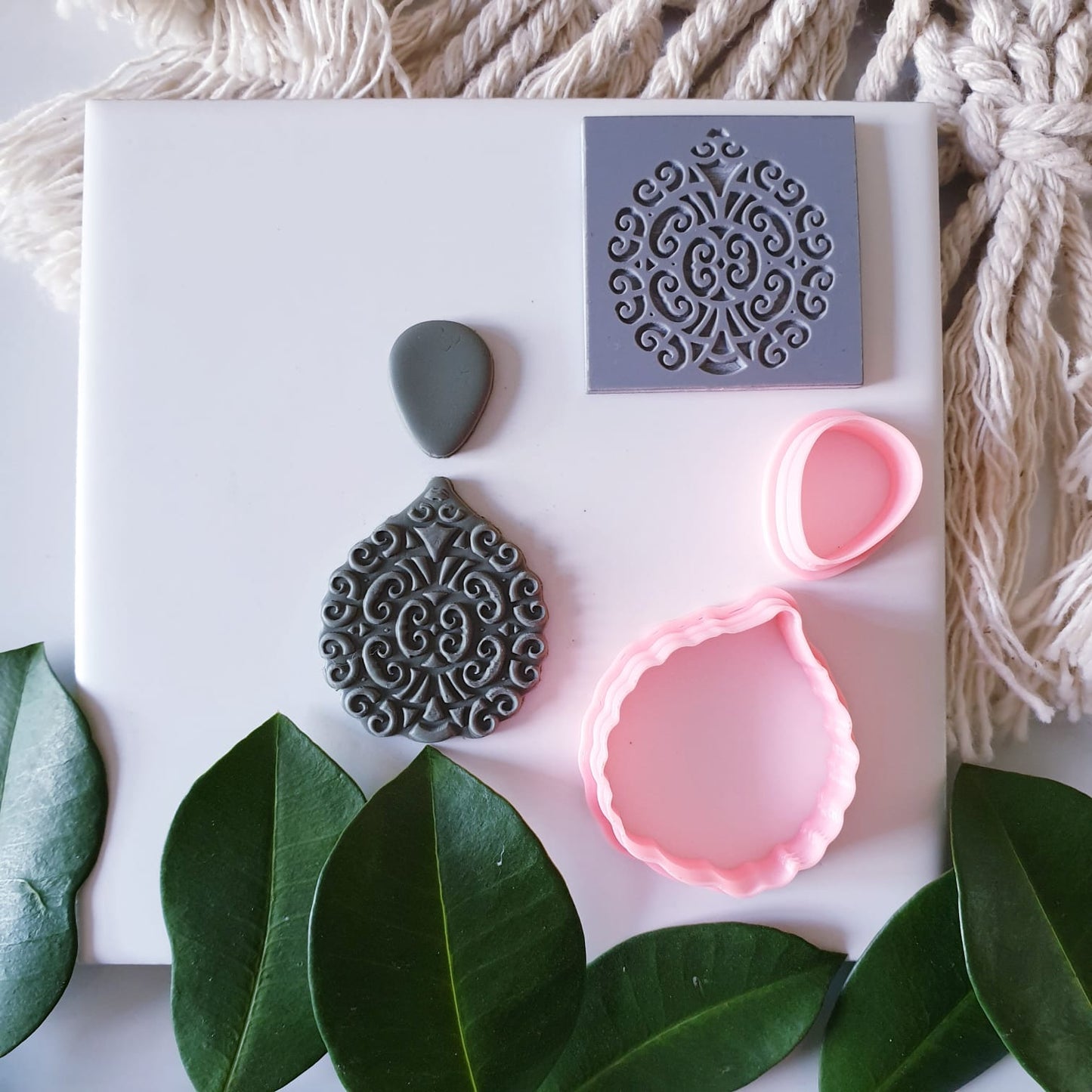 FLEXI STAMP AND CUTTER COMBO 3 - POLYMER CLAY CUTTERS