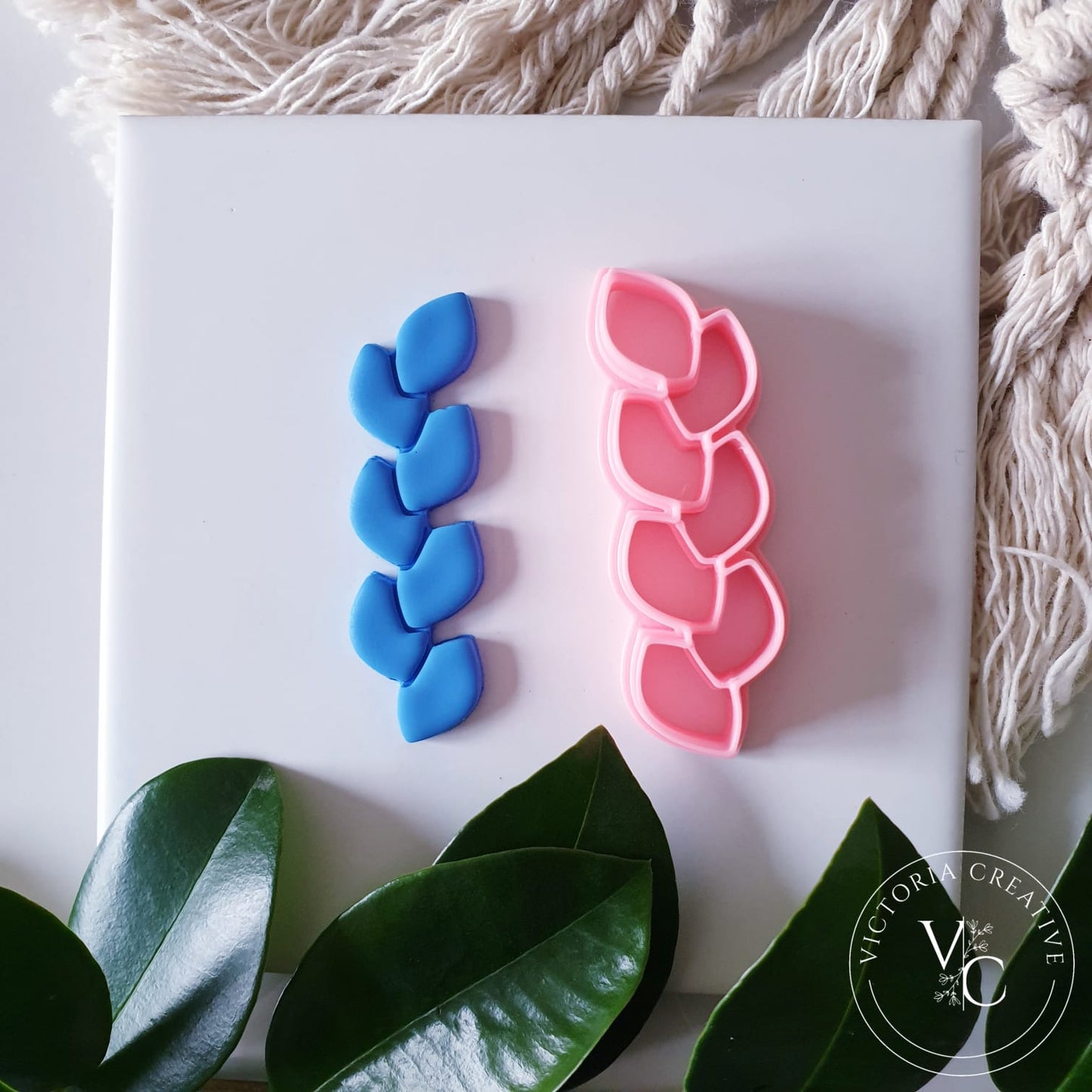 EMBOSSING CUTTER 89 - POLYMER CLAY CUTTER - UNDERWATER WONDERS (SET OF 2)