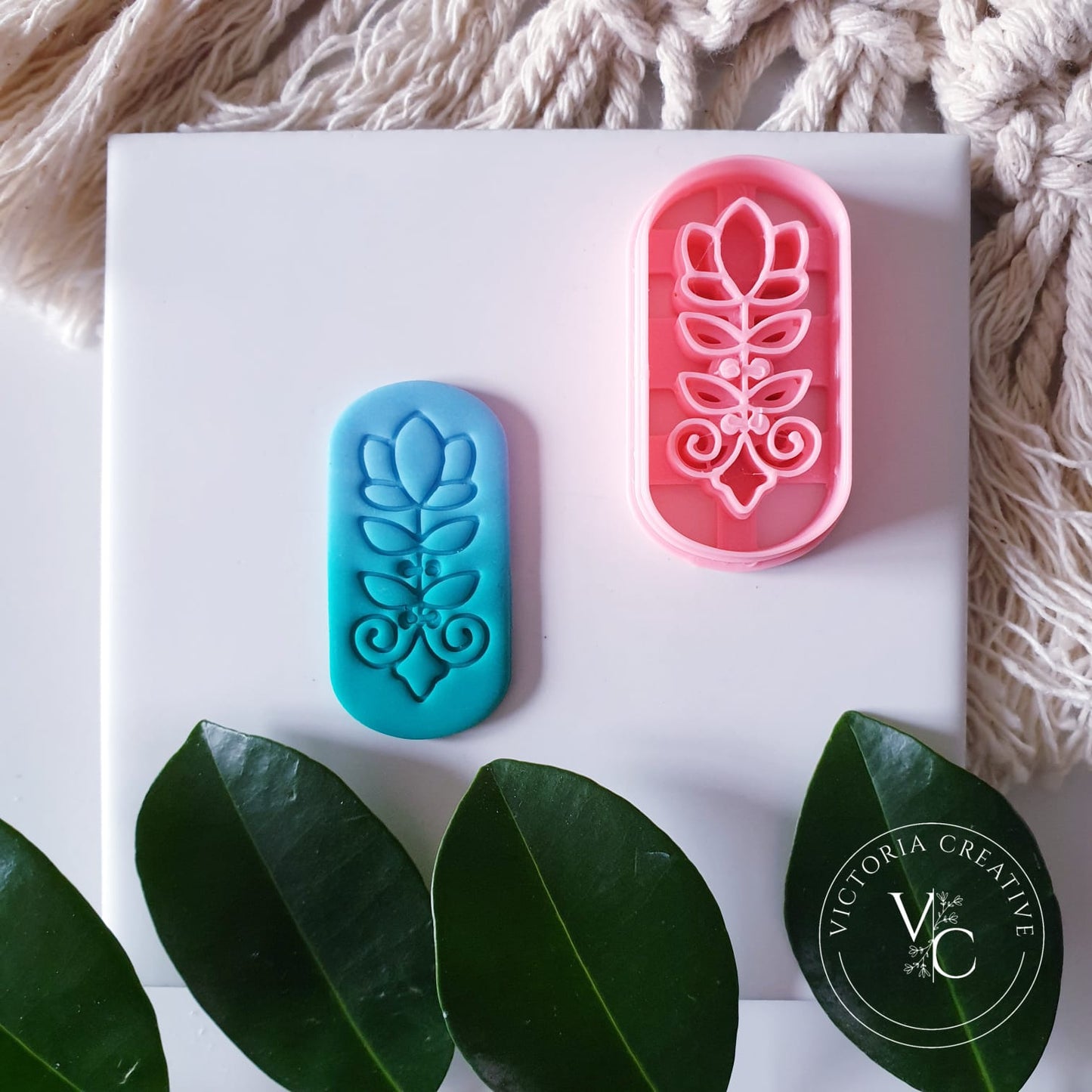 EMBOSSING CUTTER 101 - POLYMER CLAY CUTTER - INTO THE WILD