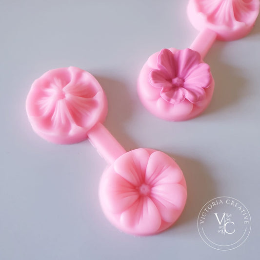 SILICONE FLOWER PRESS - POLYMER CLAY TOOLS - RETRO COLLECTION