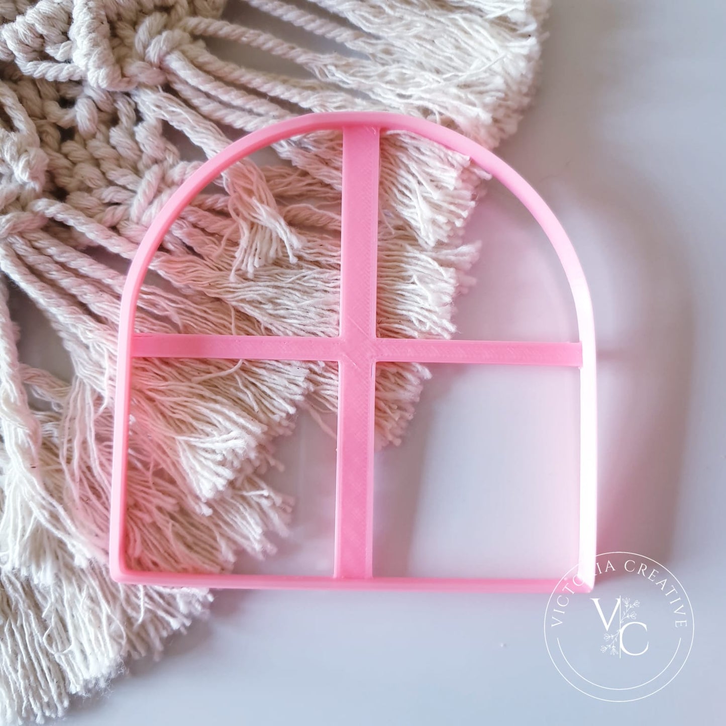 TRINKET/ COASTER POLYMER CLAY CUTTER - DOOR