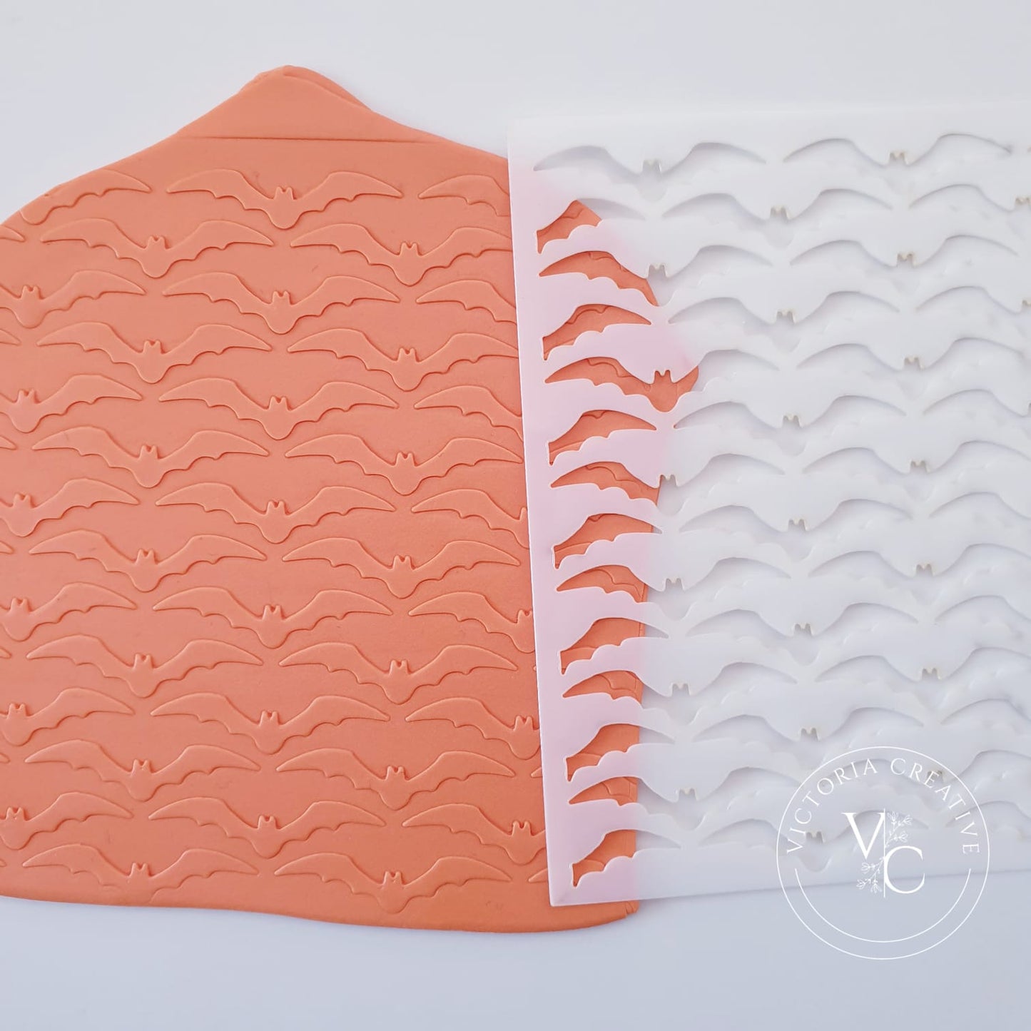 CLAY STENCIL - 29 - HALLOWEEN 2023 - BATS