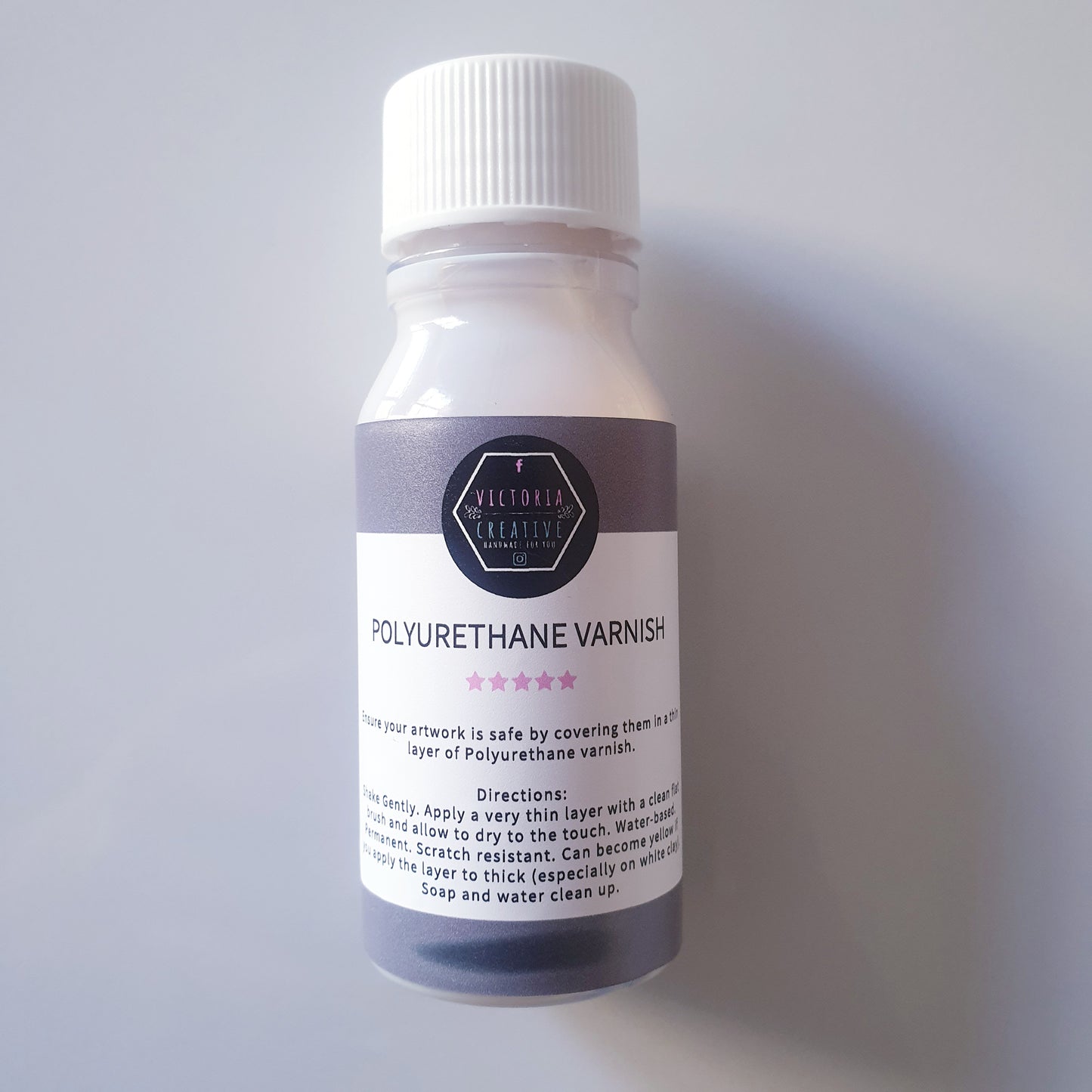 POLYURETHANE VARNISH 50ML - POLYMER CLAY TOOLS