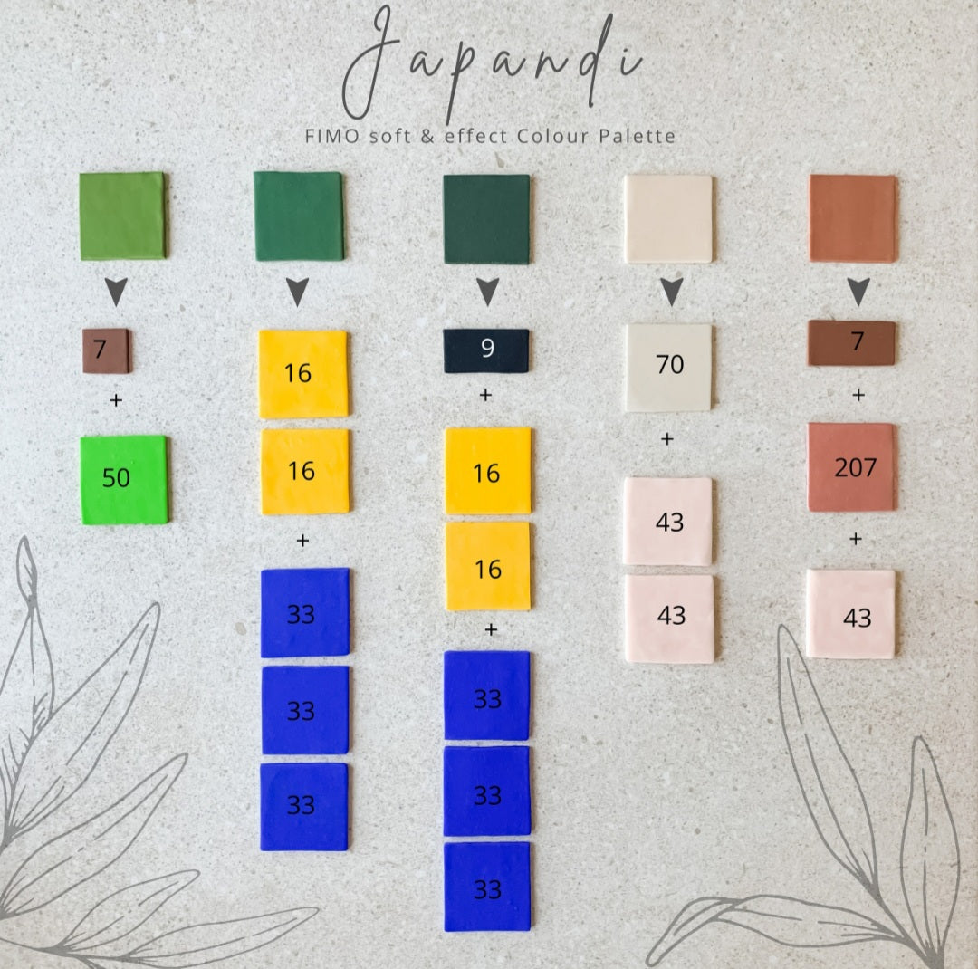 JAPANDI COLOUR RECIPES
