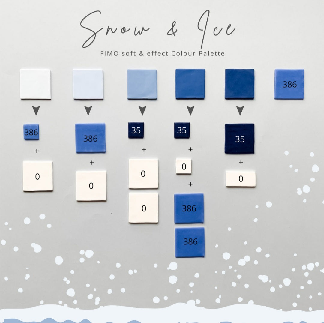 SNOW & ICE COLOUR RECIPES