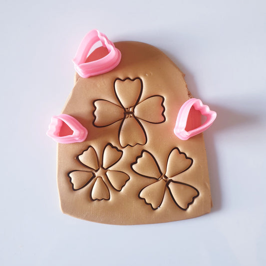 PETAL SET 8 - POLYMER CLAY CUTTERS