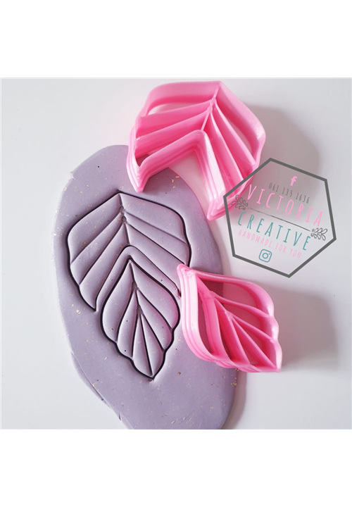 EMBOSSING CUTTER 20 (SET OF 2) - POLYMER CLAY CUTTER