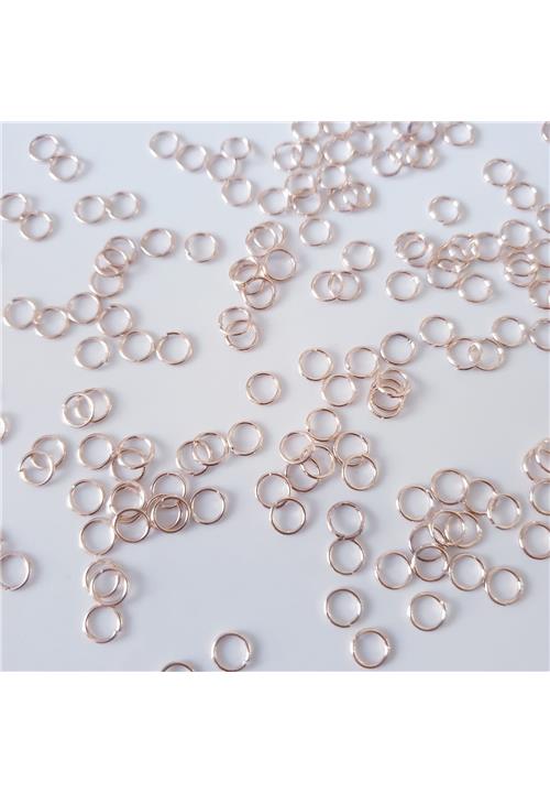 ROSE GOLD JUMP RINGS - NICKEL FREE - JEWELLERY FINDINGS