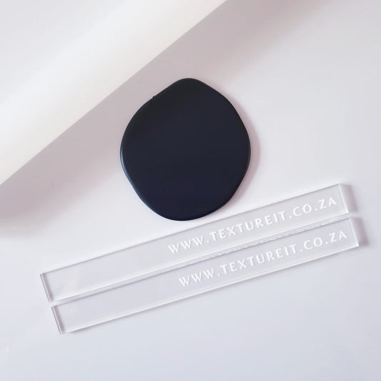 DEPTH GUIDE (SET OF 2) - 5mm - POLYMER CLAY TOOLS