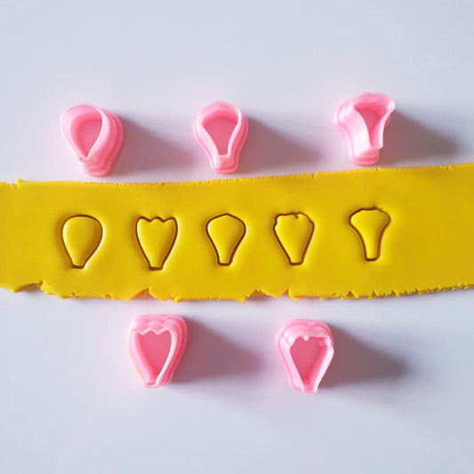 PETAL SET 2 - POLYMER CLAY CUTTERS