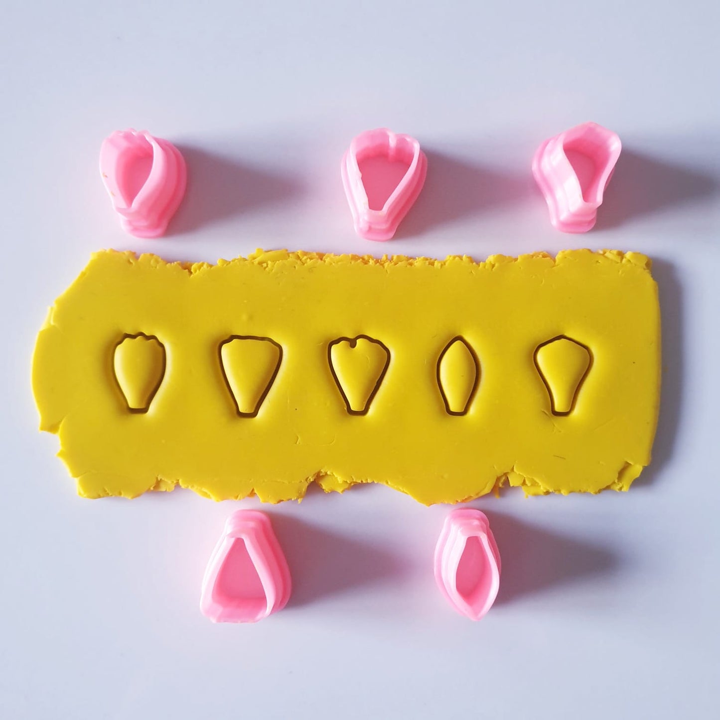 PETAL SET 6 - POLYMER CLAY CUTTERS