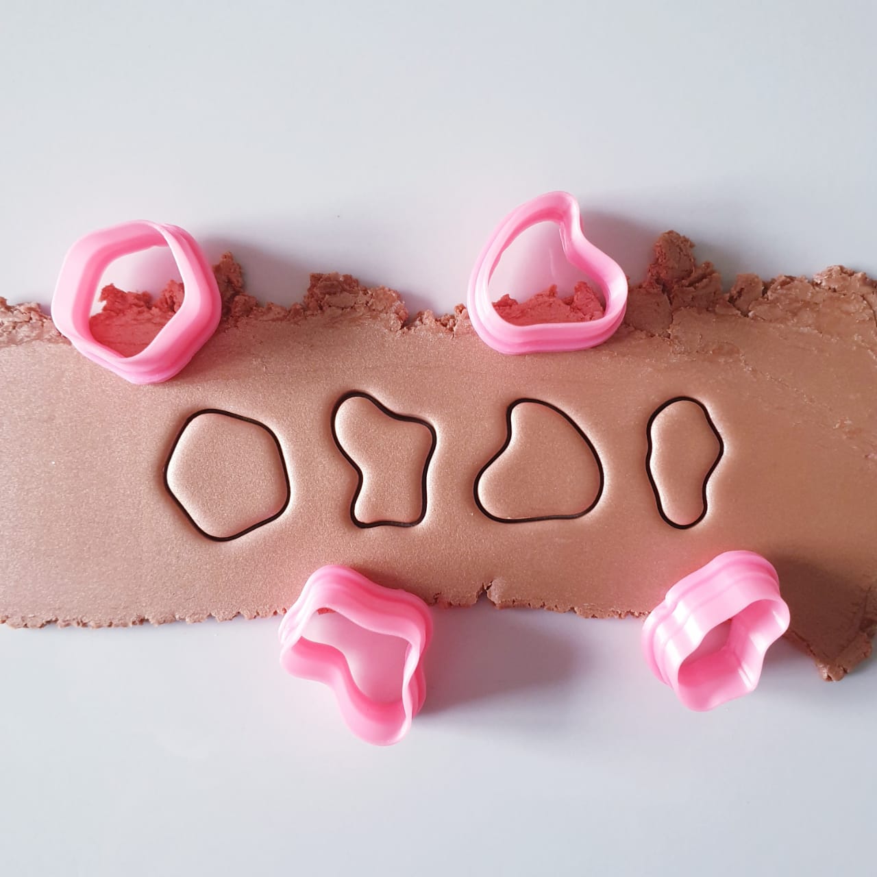 STUD SET 6 (SET OF 4) - POLYMER CLAY CUTTERS