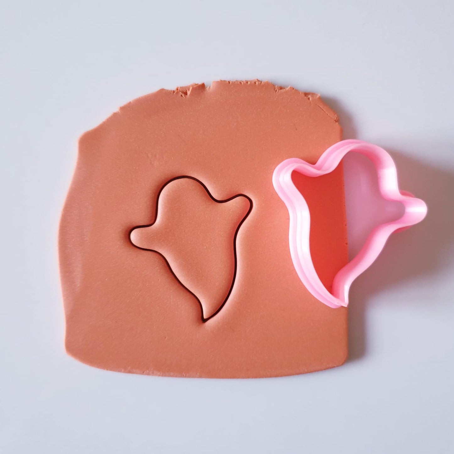 GHOST 3 (SET OF 2) - POLYMER CLAY CUTTER - HALLOWEEN COLLECTION - CASPER