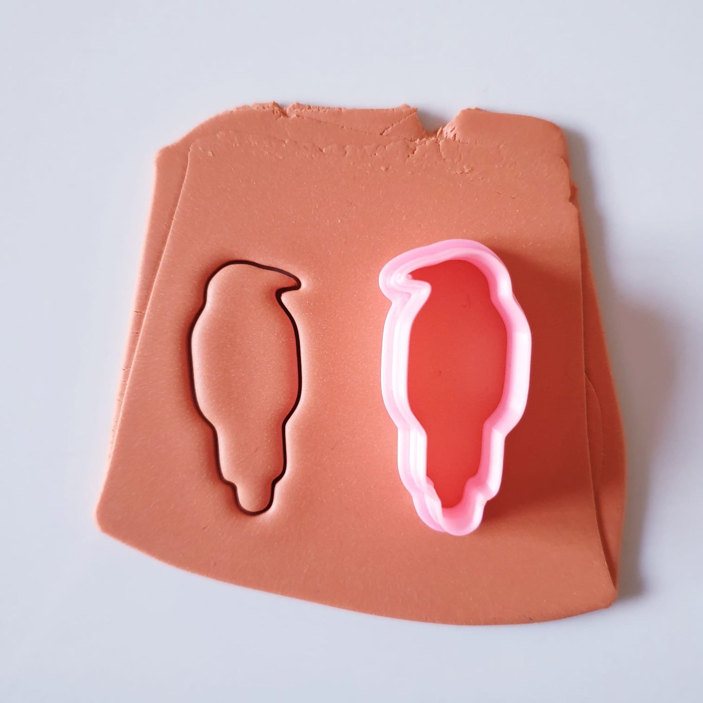 CROW (SET OF 2) - POLYMER CLAY CUTTER - HALLOWEEN COLLECTION