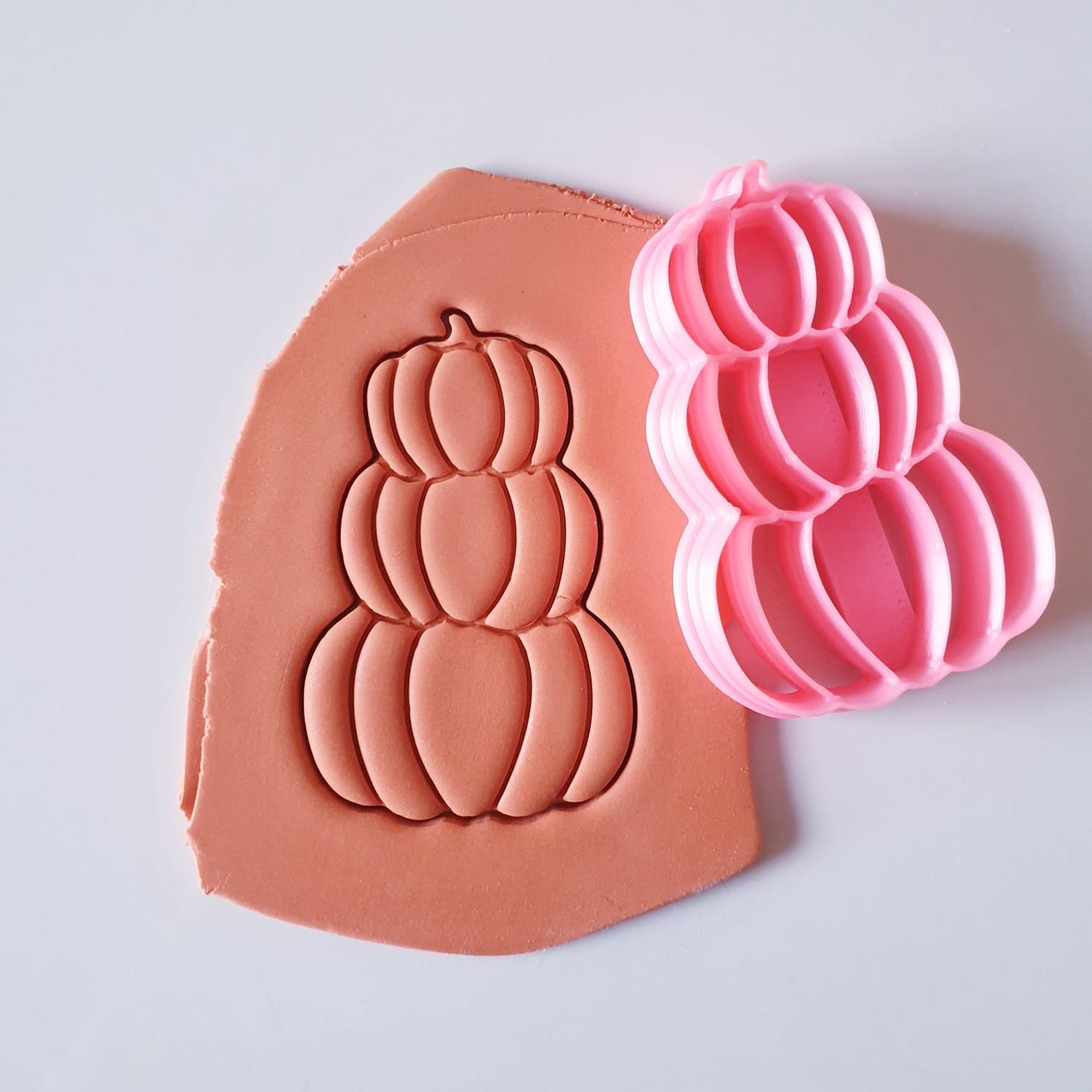 PUMPKIN STACK MAGNET CUTTER - POLYMER CLAY CUTTER - HOMEWARE
