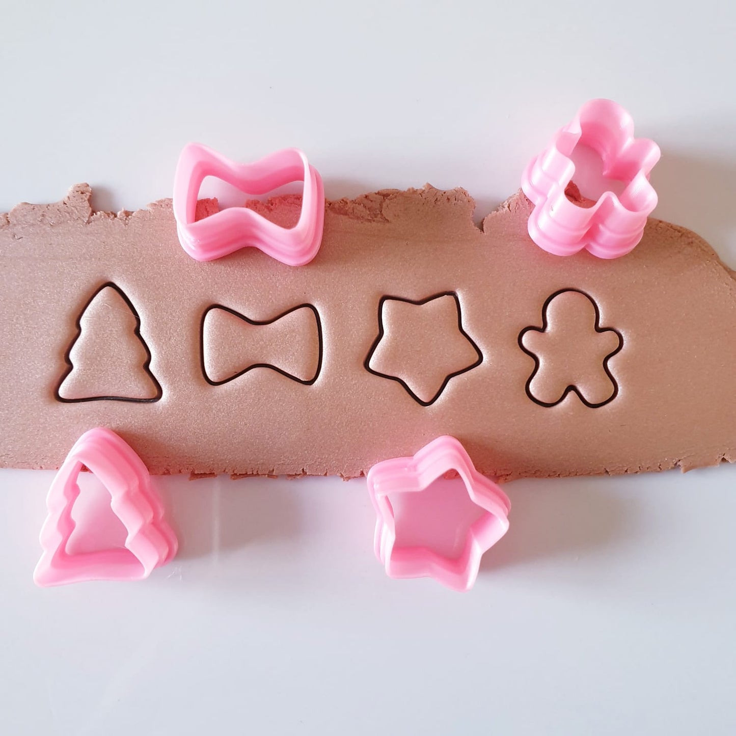 STUD SET 11 (SET OF 4) - POLYMER CLAY CUTTERS - CHRISTMAS