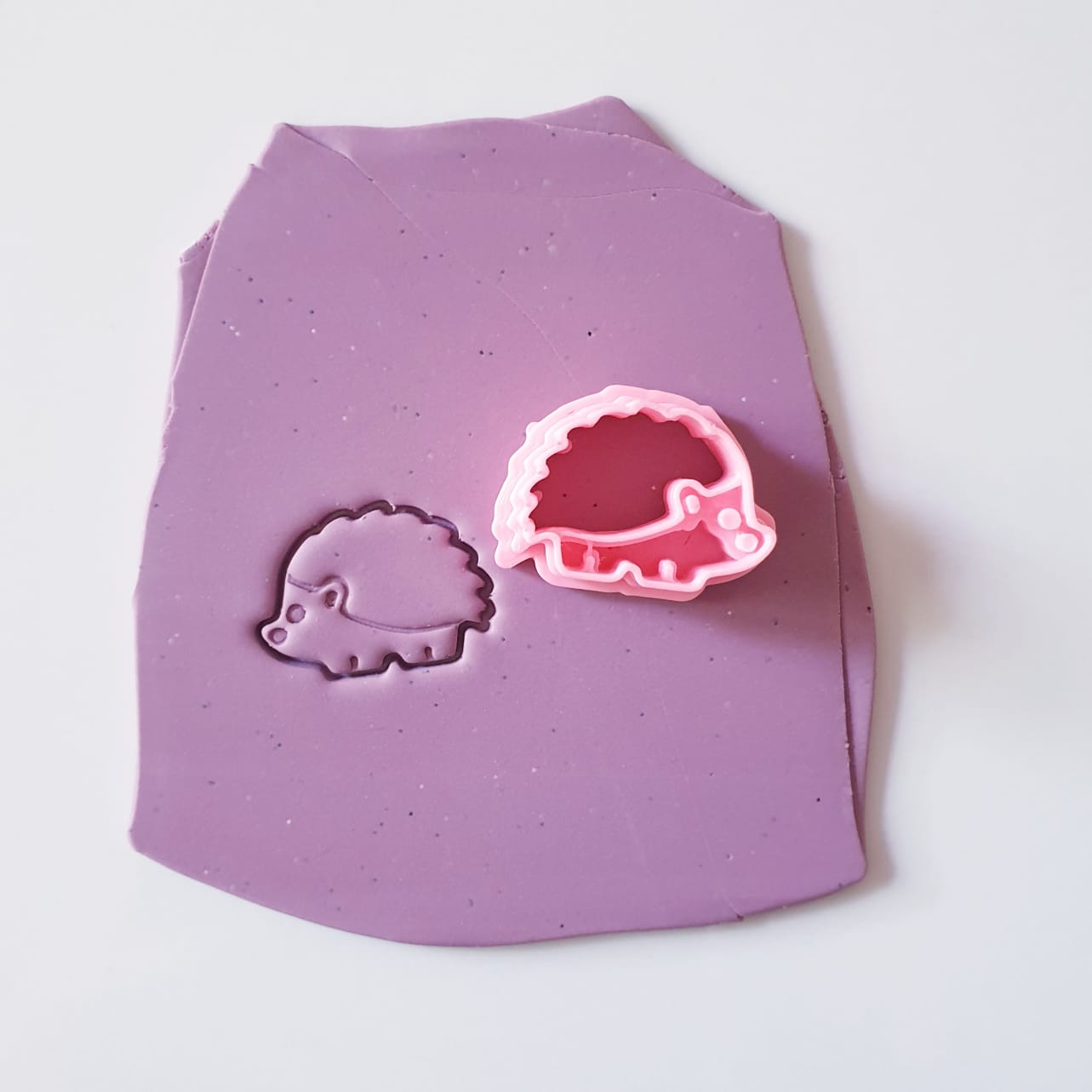 PORCUPINE (SET OF 2) - EMBOSSING POLYMER CLAY CUTTER - SUMMER 2022