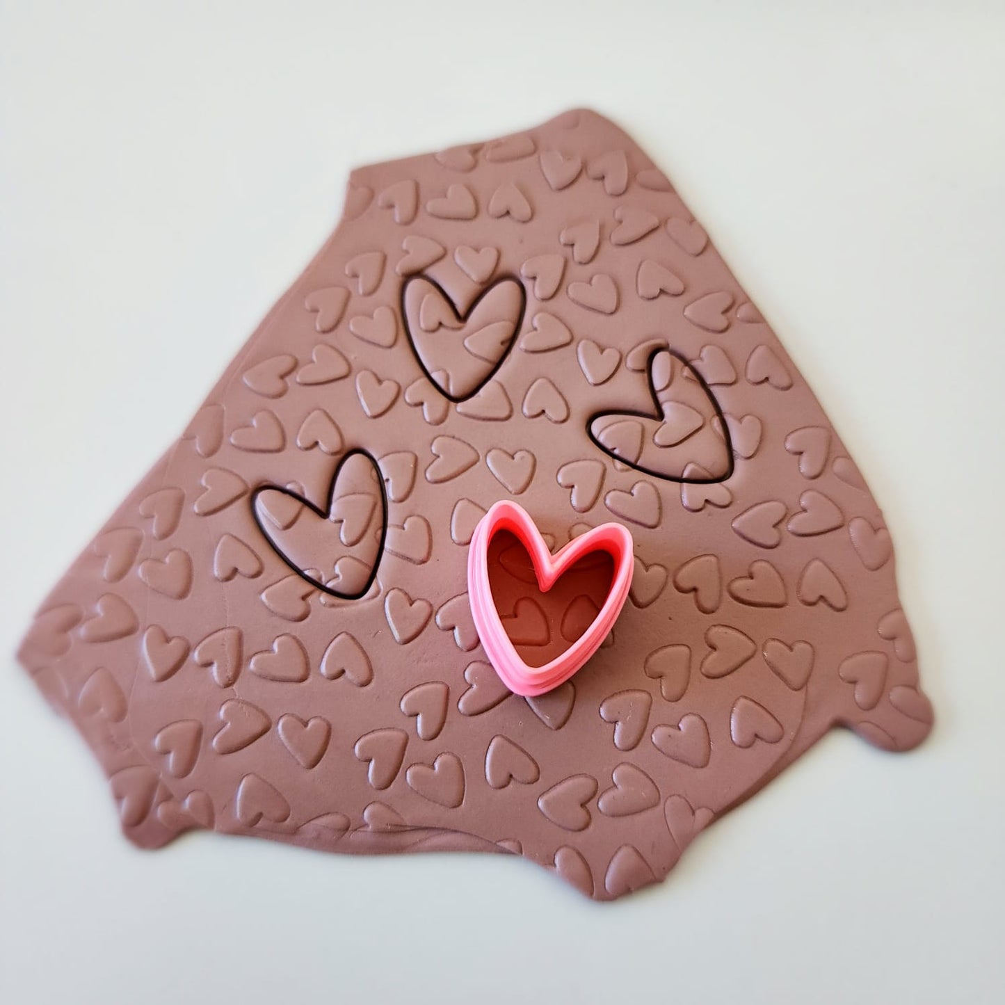 HEART 2 POLYMER CLAY CUTTER - VALENTINE'S DAY 2023