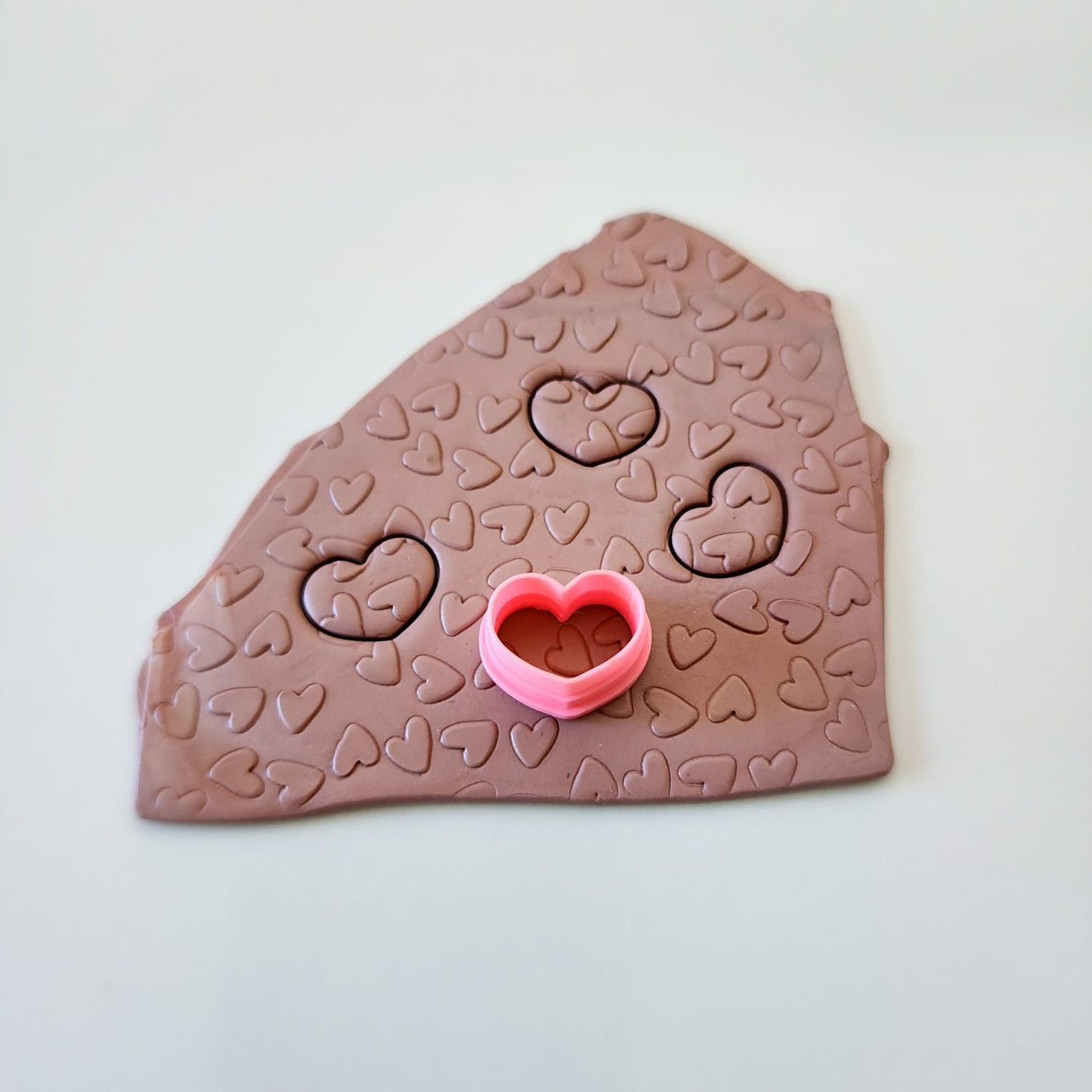 HEART 3 POLYMER CLAY CUTTER - VALENTINE'S DAY 2023