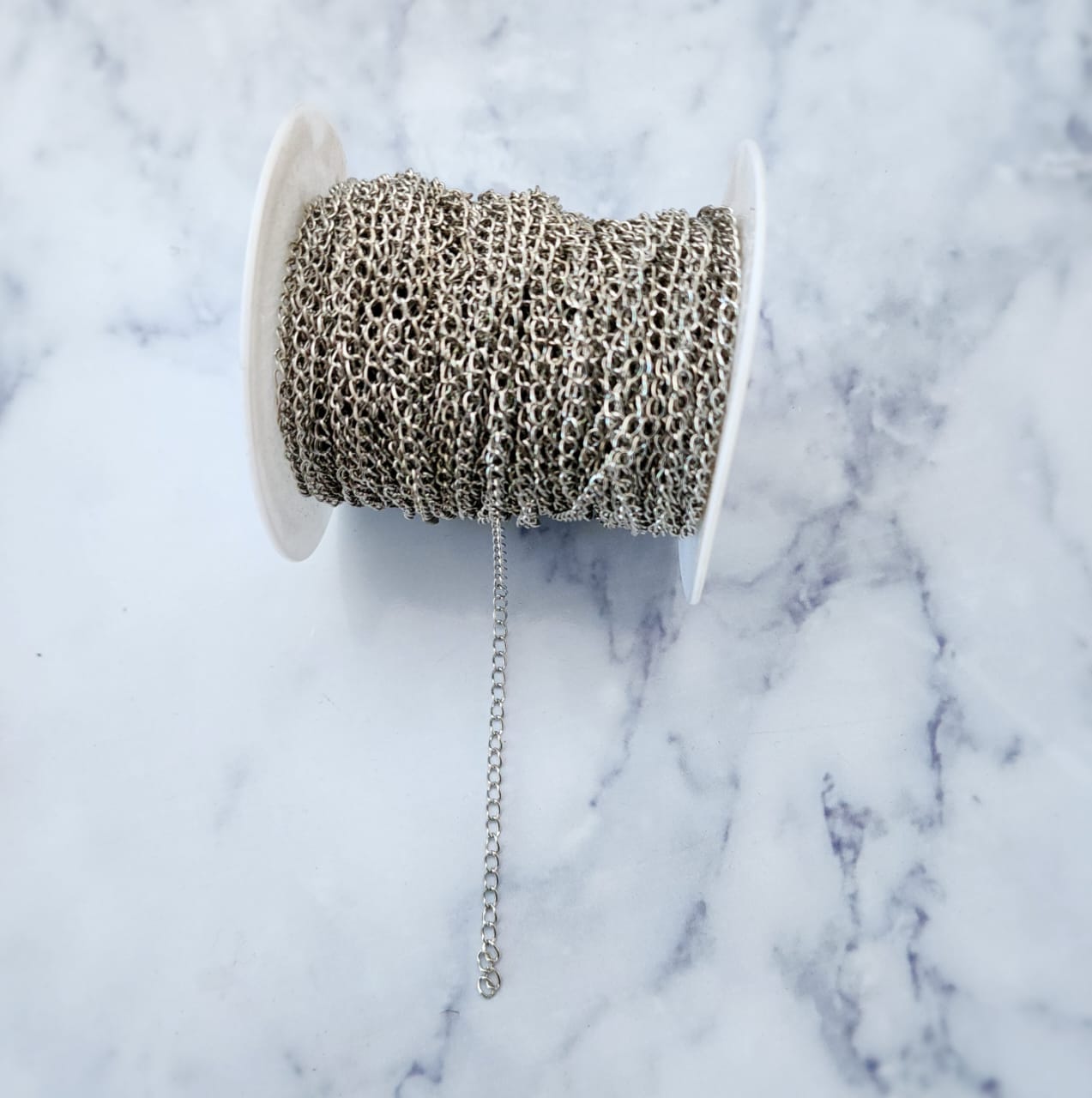 SILVER CHAIN - NECKLACE FINDINGS - NICKEL FREE