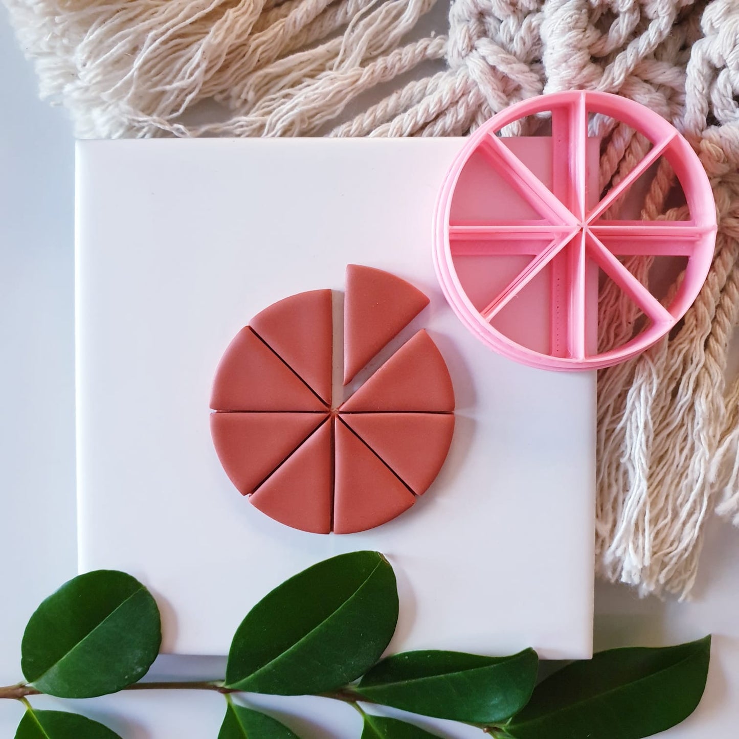 COLOUR RECIPE CUTTER TOOL - POLYMER CLAY CUTTERS