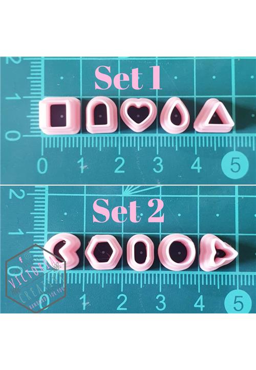 MICRO CUTTER SETS - POLYMER CLAY CUTTER