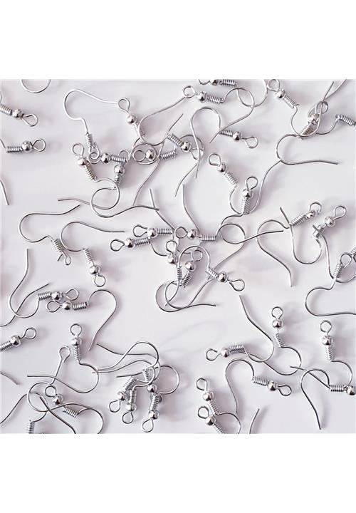 SILVER EARRING HOOKS - NICKEL FREE - JEWELLERY FINDINGS
