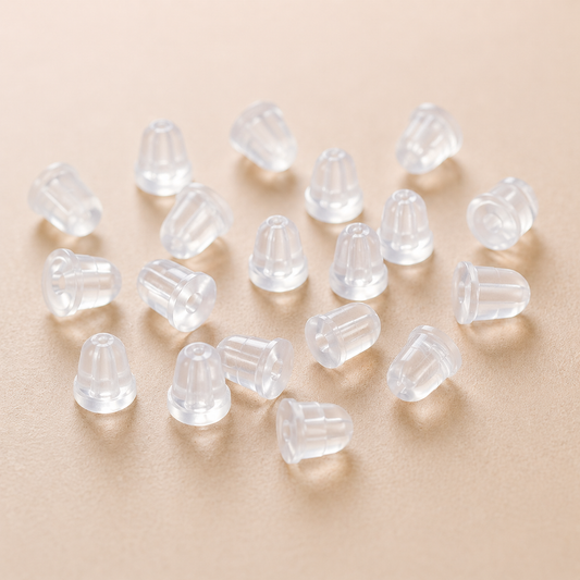 Rubber Earring Backs (4mm)