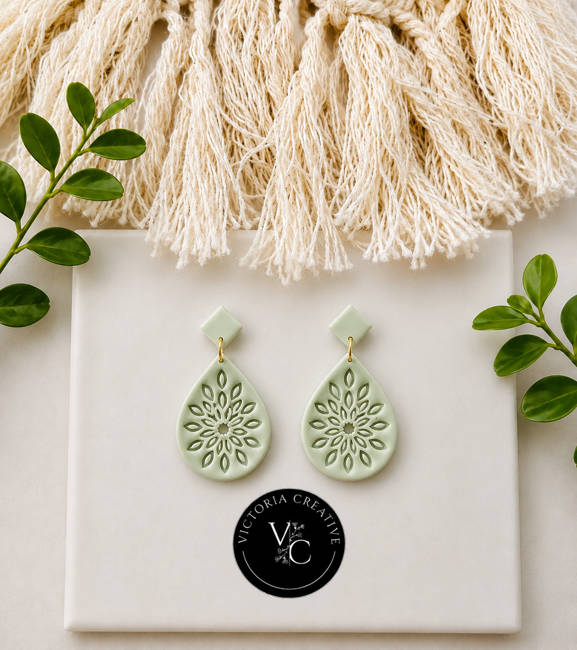 FLOWER DROP CUTTER - POLYMER CLAY CUTTER