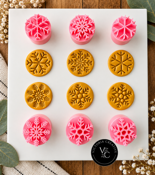 SNOWFLAKE STAMP SET