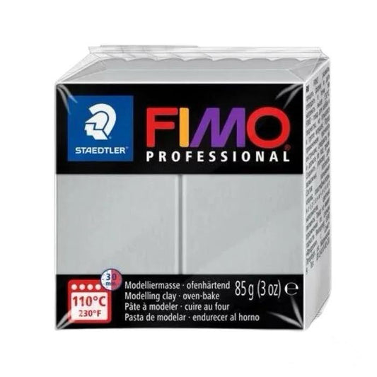 FIMO PROFESSIONAL DOLPHIN GREY- POLYMER CLAY - 85G BLOCK