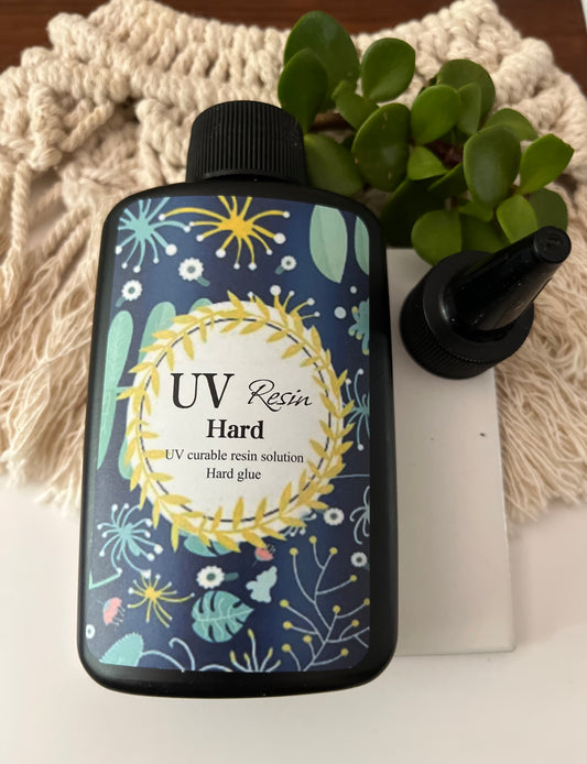 UV RESIN HARD TRANSPARENT - 100g - POLYMER CLAY TOOL